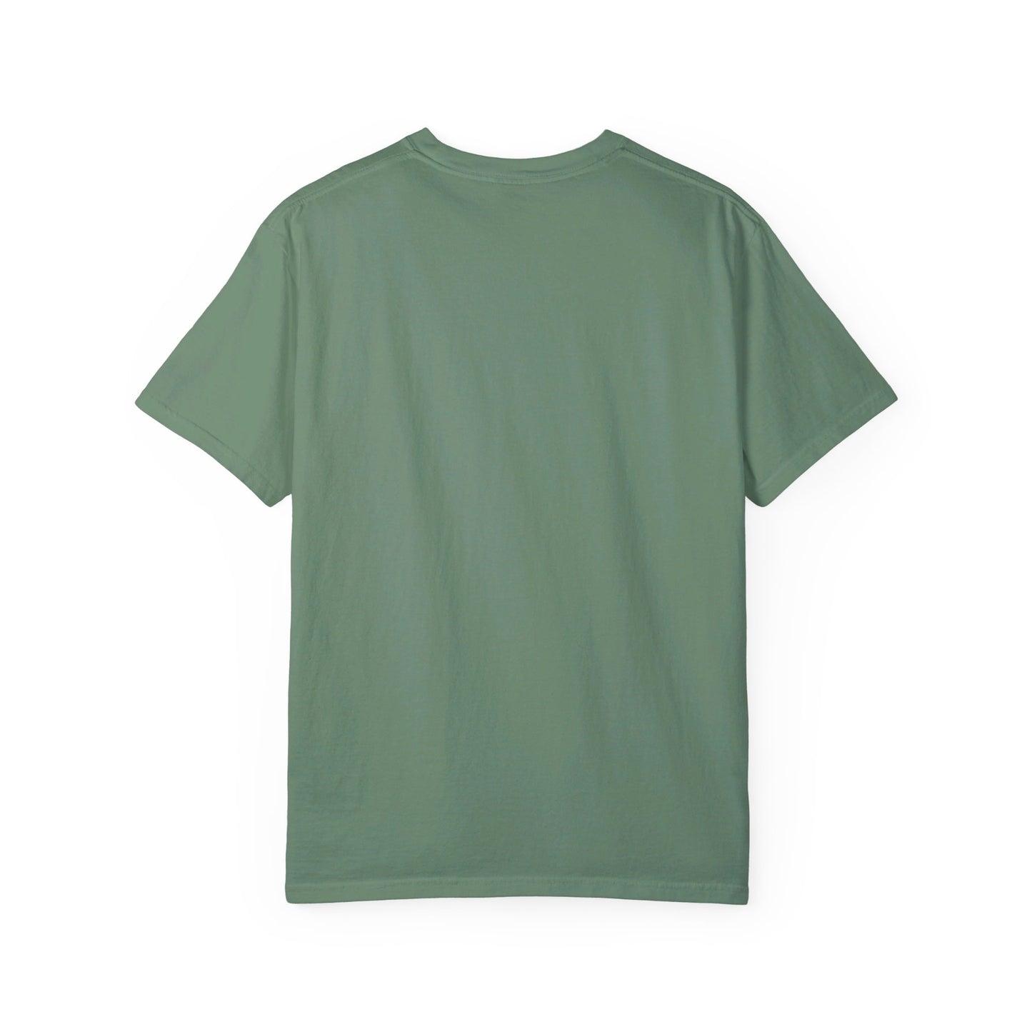 Inverted Color of Unisex Garment-Dyed T-shirt