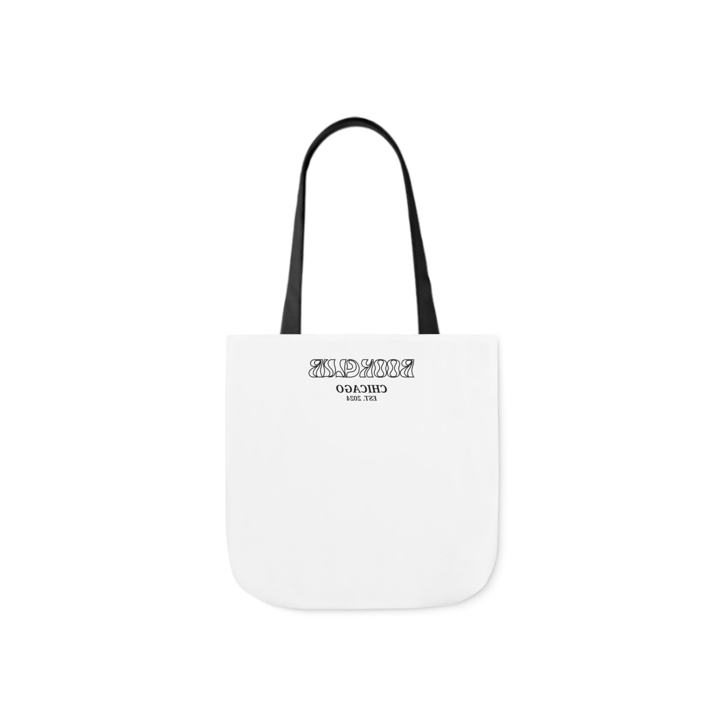 Canvas Tote Bag (black writing) double sided