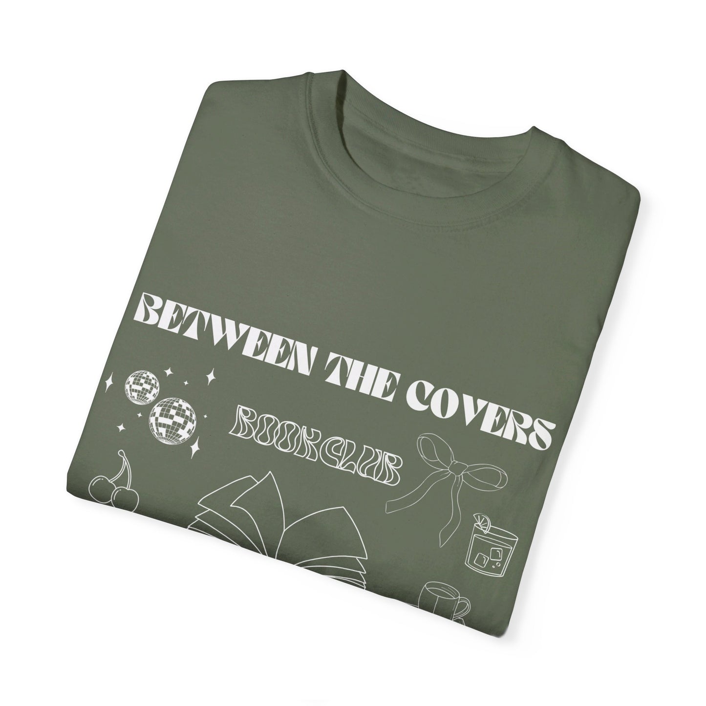 Inverted Color of Unisex Garment-Dyed T-shirt