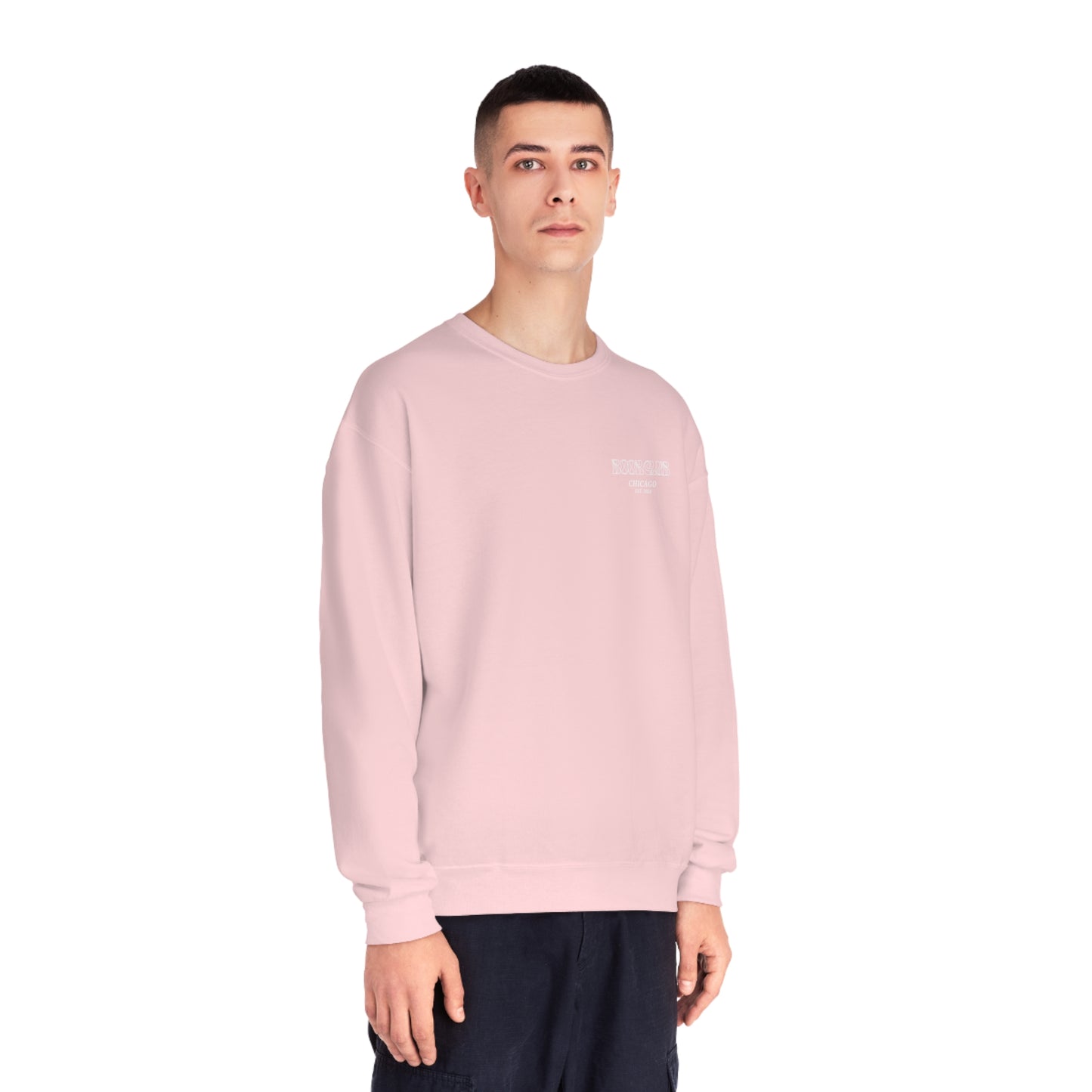 Pink Unisex NuBlend® Crewneck Sweatshirt