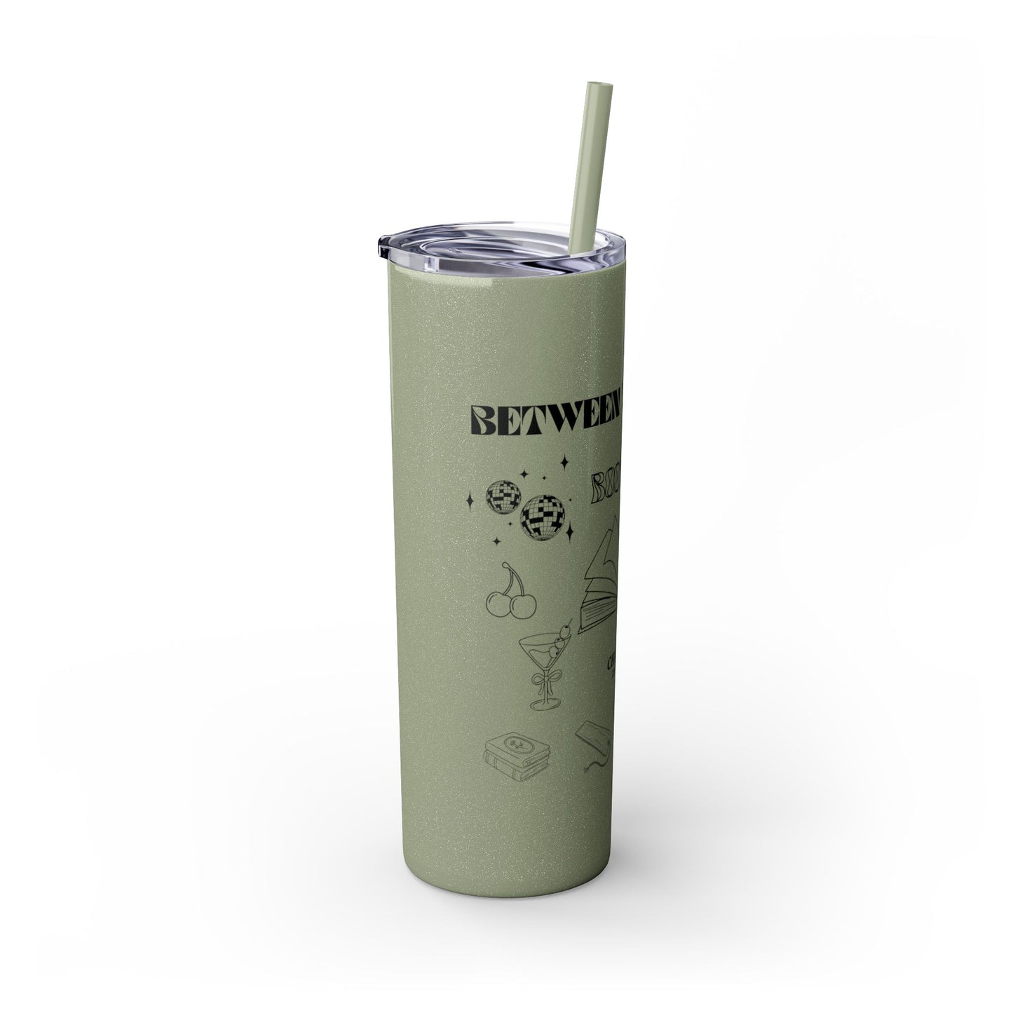 Skinny Tumbler with Straw, 20oz