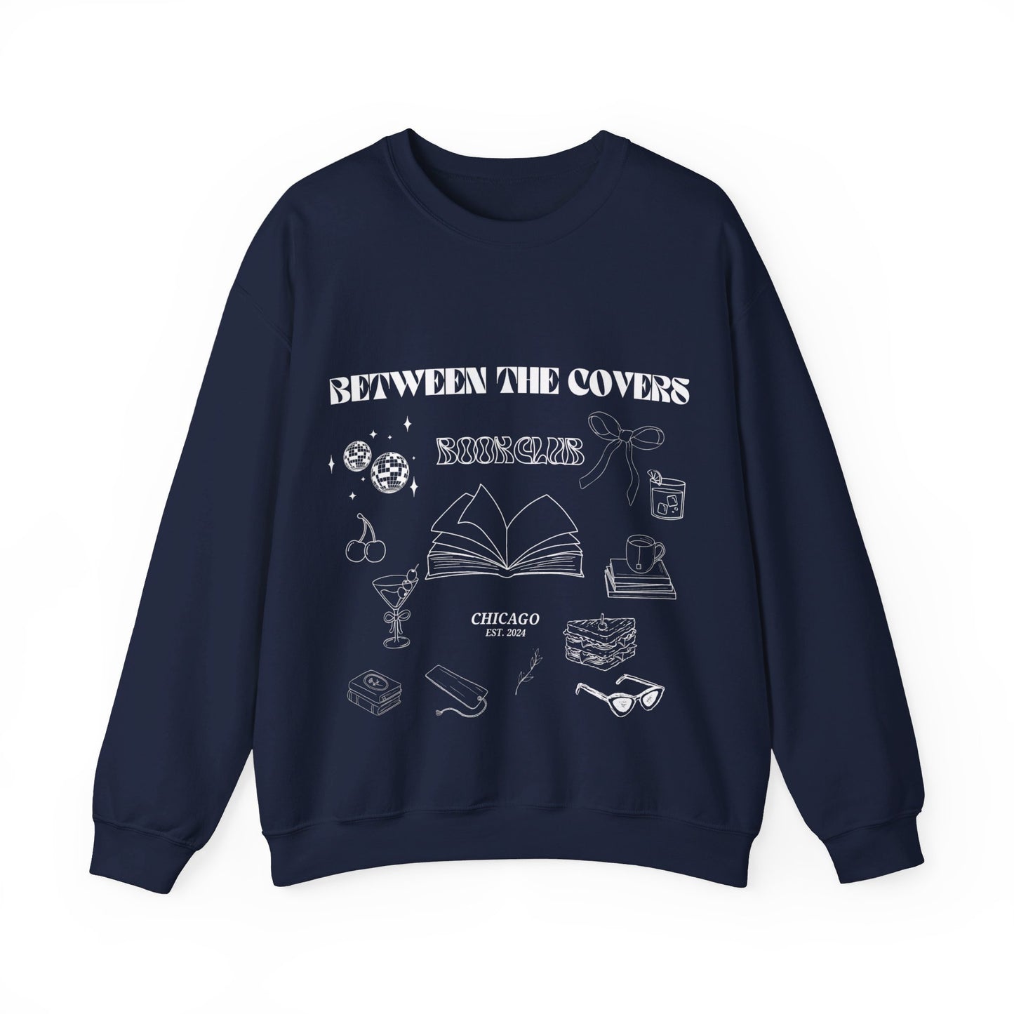 Inverted color Unisex Heavy Blend™ Crewneck Sweatshirt