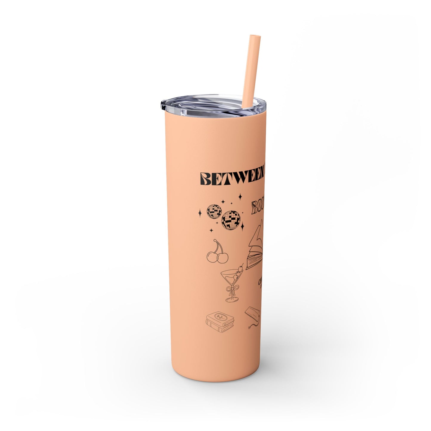 Skinny Tumbler with Straw, 20oz