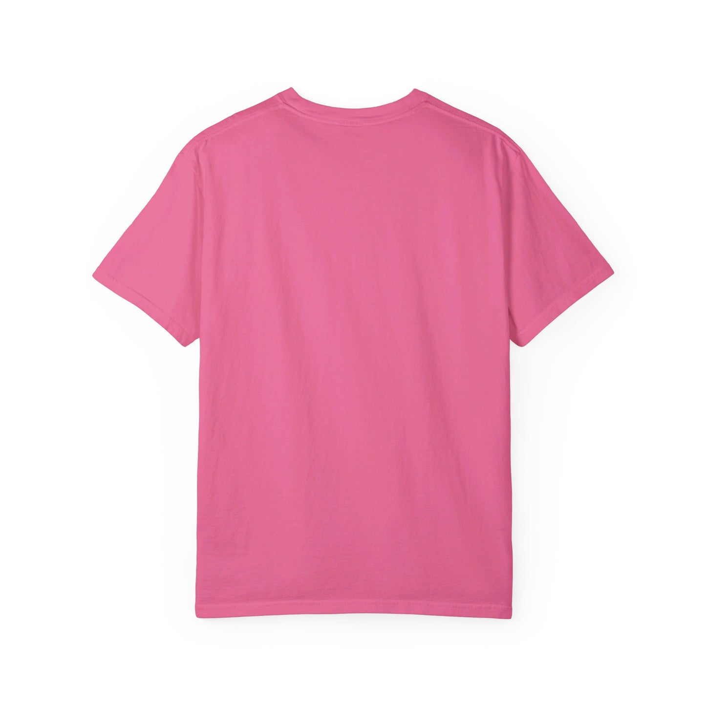 Inverted Color of Unisex Garment-Dyed T-shirt