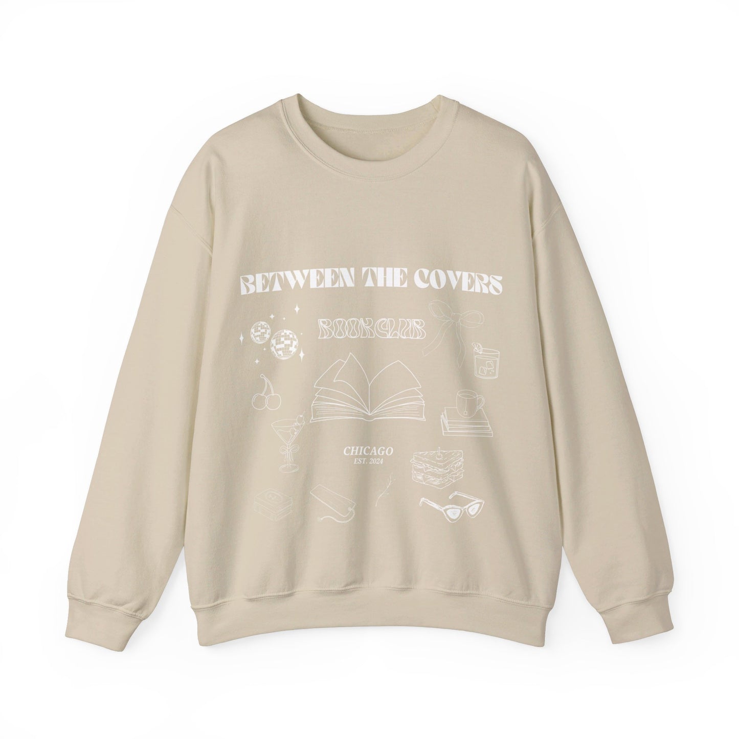 Inverted color Unisex Heavy Blend™ Crewneck Sweatshirt