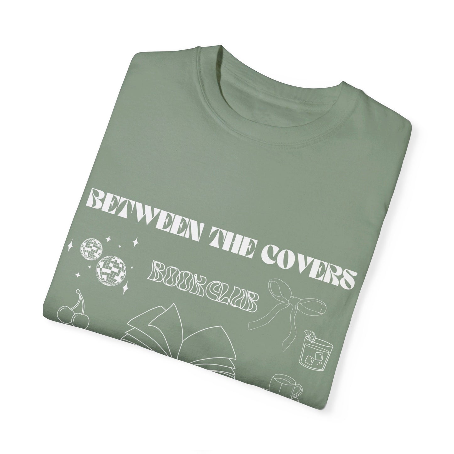 Inverted Color of Unisex Garment-Dyed T-shirt