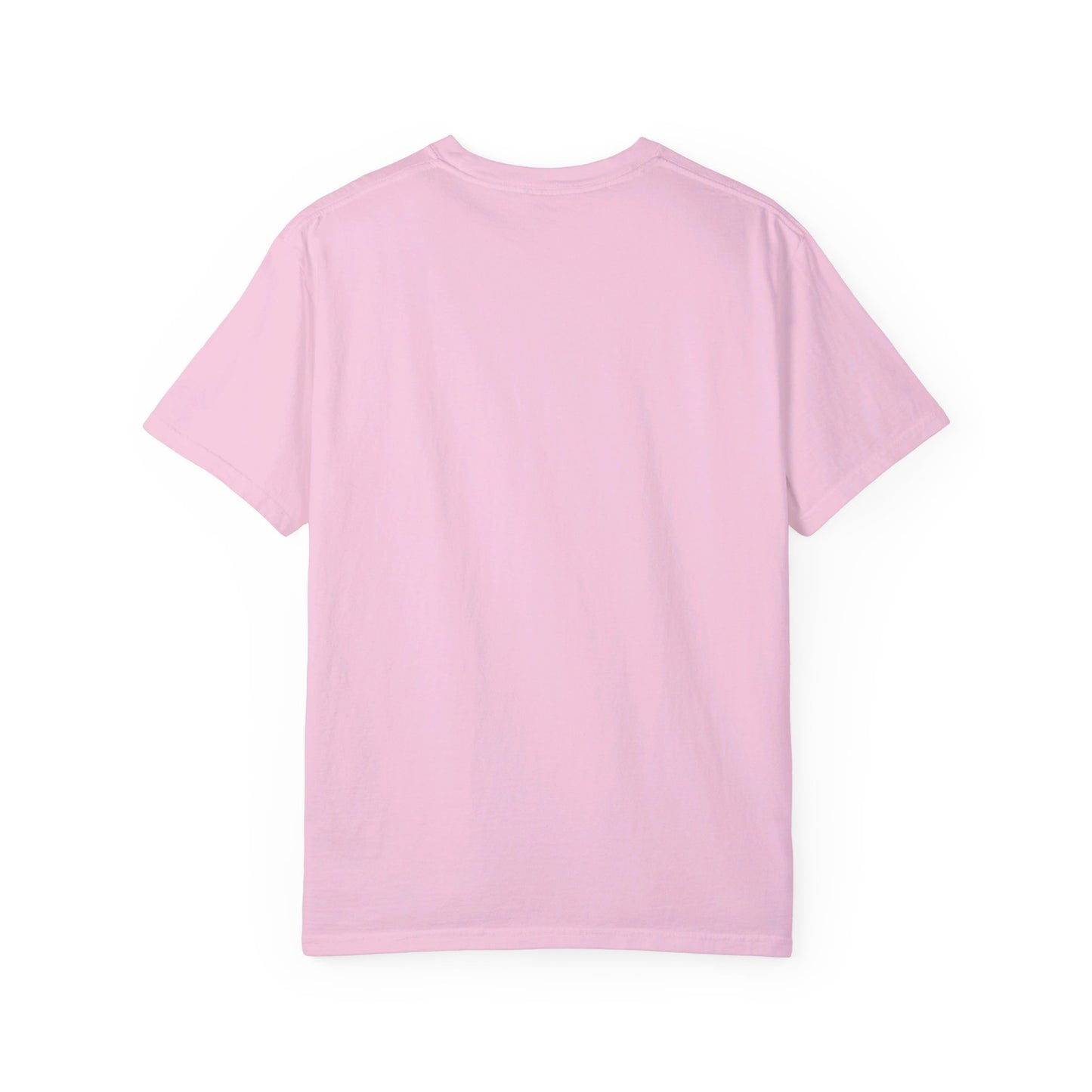 Inverted Color of Unisex Garment-Dyed T-shirt