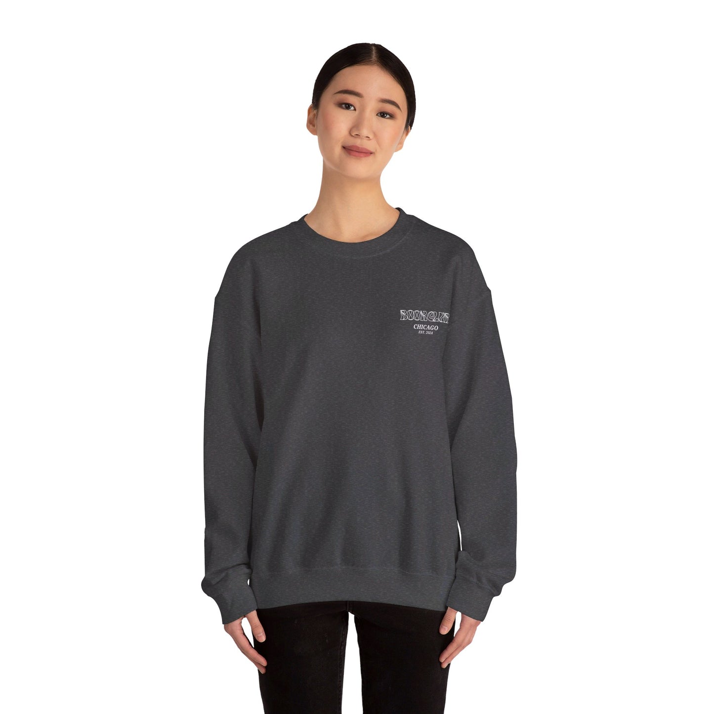 Inverted of Unisex Heavy Blend™ Crewneck Sweatshirt