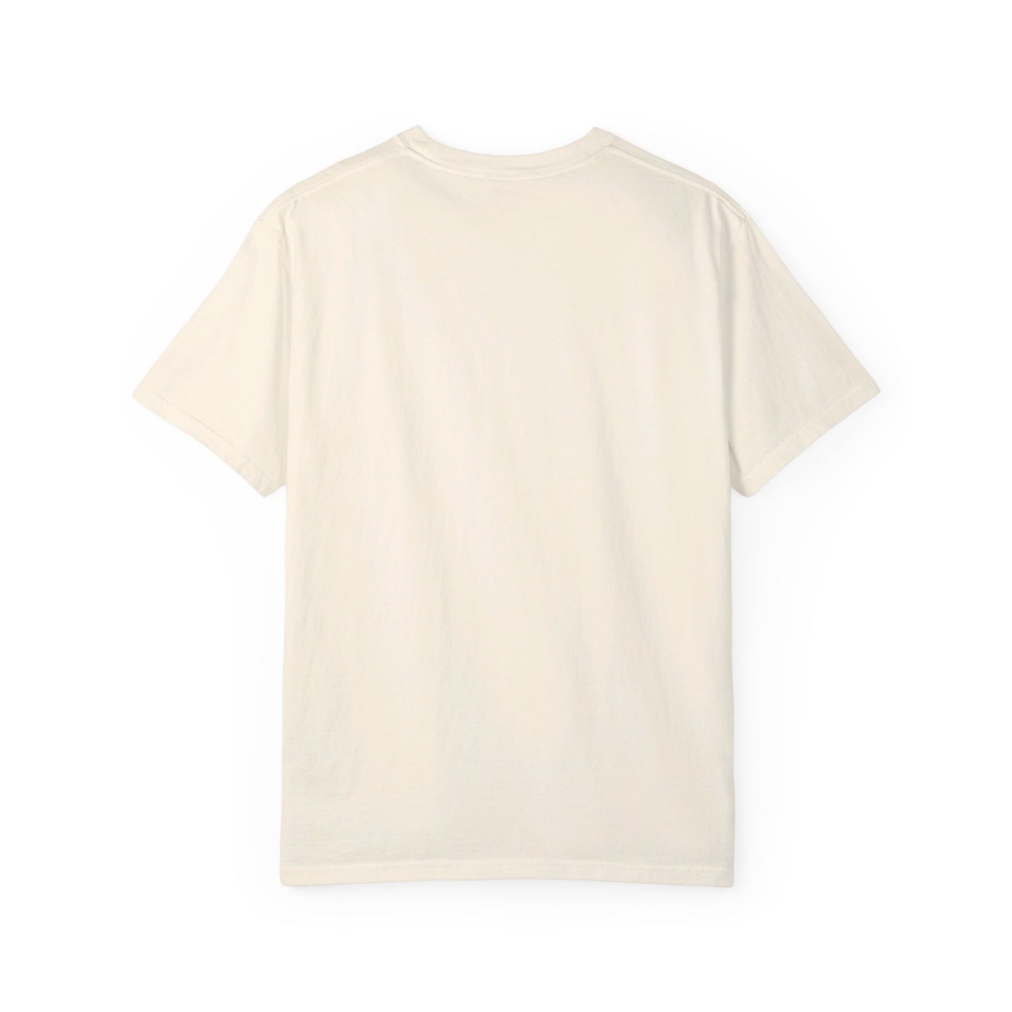 Inverted Color of Unisex Garment-Dyed T-shirt