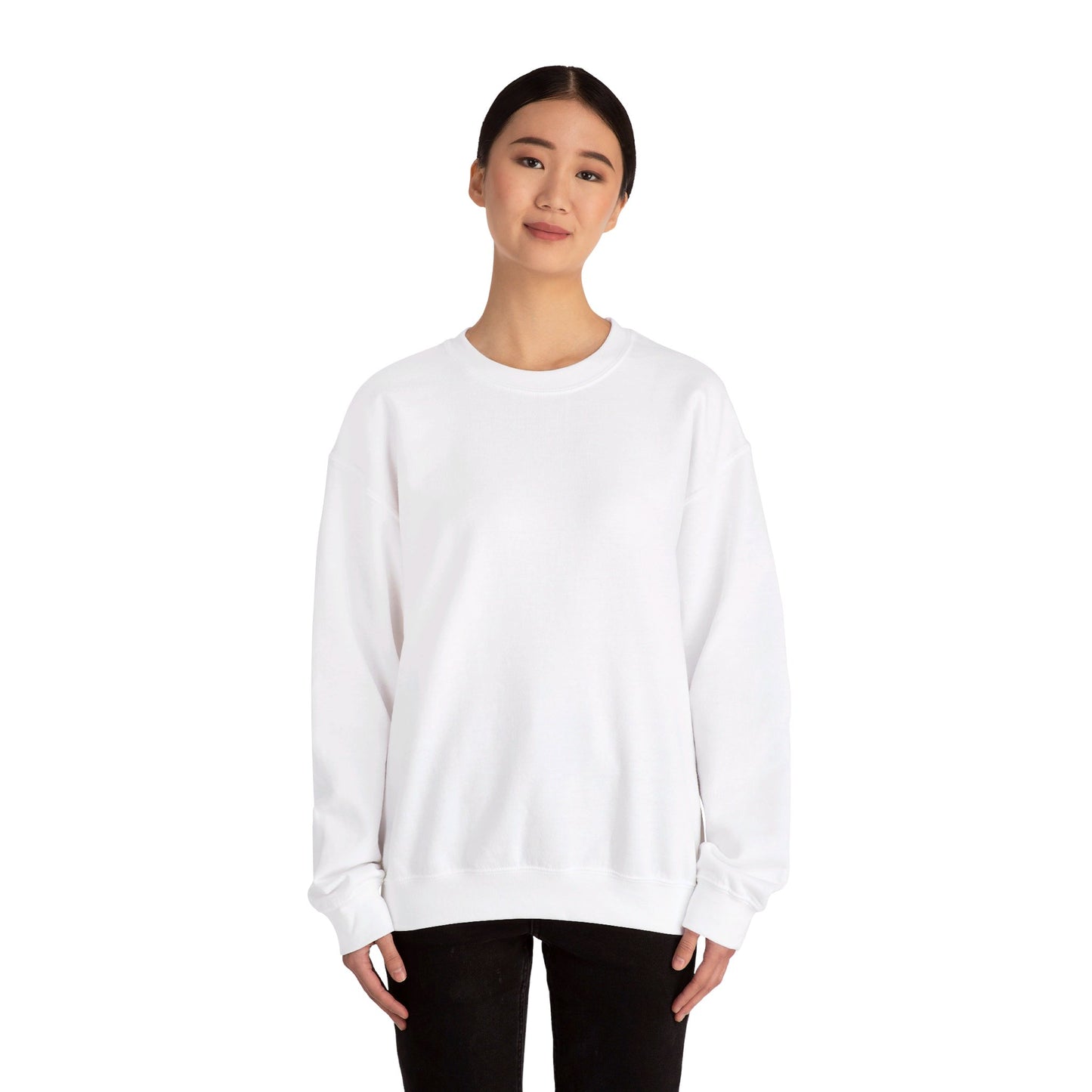 Inverted color Unisex Heavy Blend™ Crewneck Sweatshirt