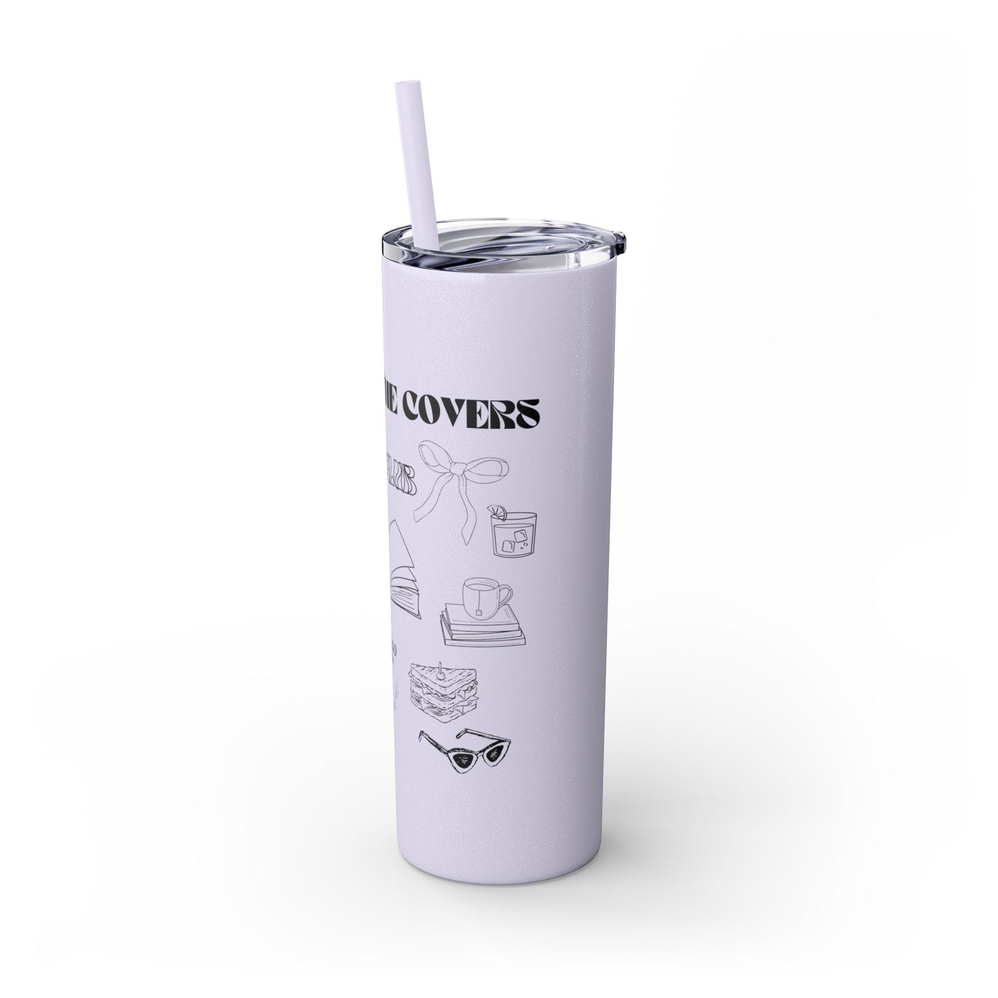 Skinny Tumbler with Straw, 20oz